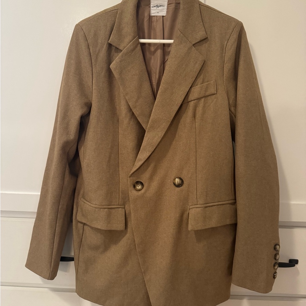 CJLA Brown Blazer - Picture 2 of 3